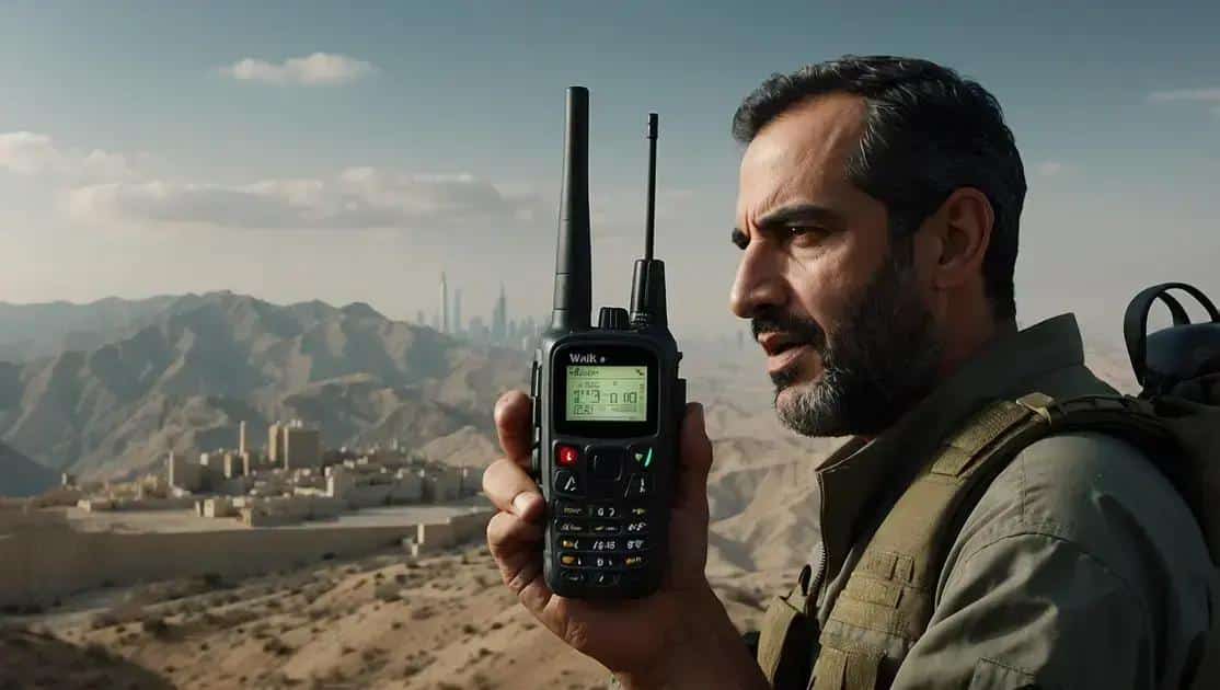 5 fatos surpreendentes sobre walkie talkies e hezbollah