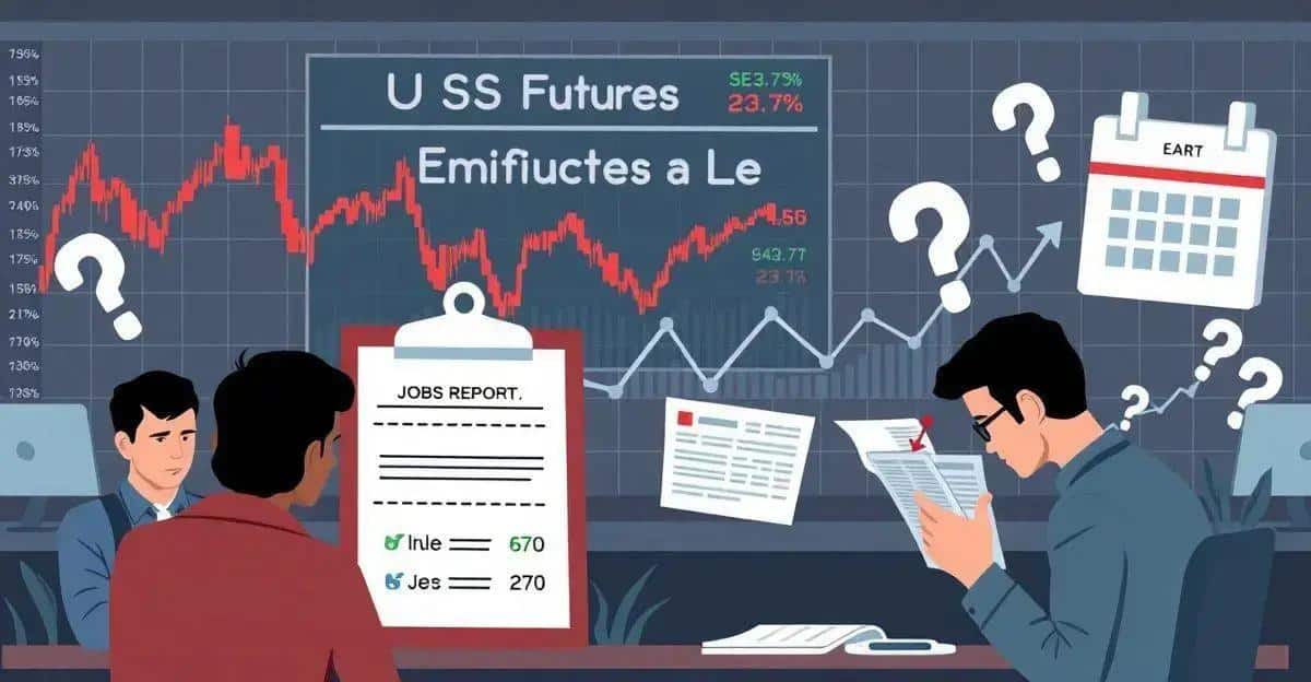 Leia mais sobre o artigo Futuros dos EUA Indicam Início Fraco na Semana de Relatório de Empregos