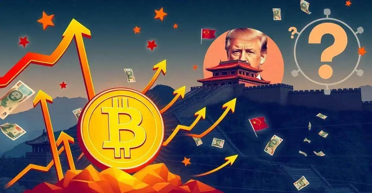 Você está visualizando atualmente Bitcoin Dispara com Estímulo Fiscal da China e Chances de Trump