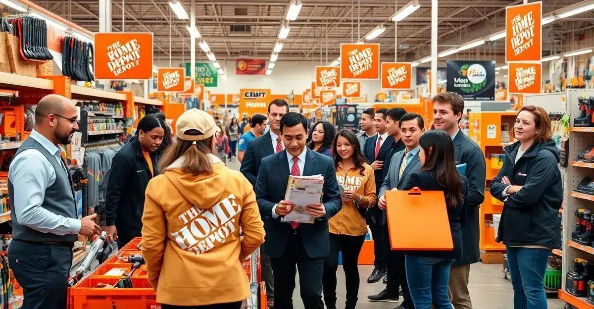 Leia mais sobre o artigo Home Depot: Funcionários Corporativos Agora em Lojas