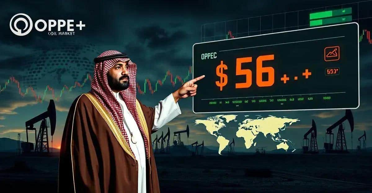 Leia mais sobre o artigo Ministro Saudita Alerta: Petróleo a $50? Entenda a Situação!