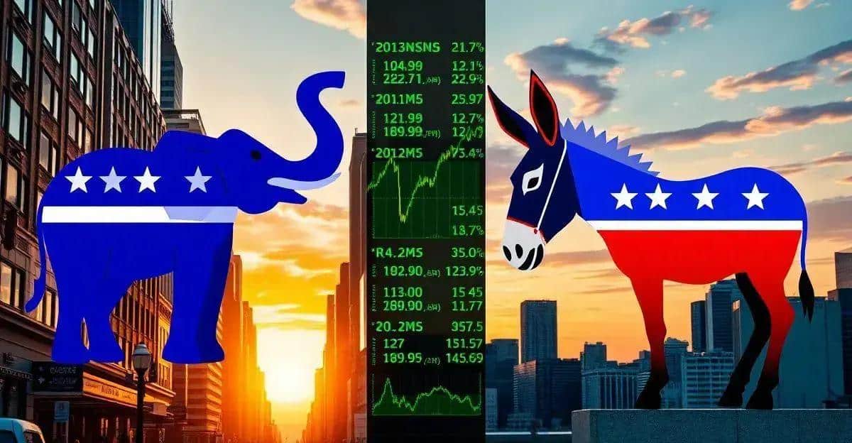 Você está visualizando atualmente Retorno do Mercado de Ações com Presidentes Democratas e Republicanos