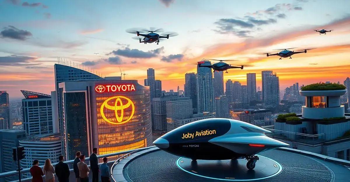 Você está visualizando atualmente Toyota Investe Quase $1 Bilhão em Táxis Voadores da Joby Aviation