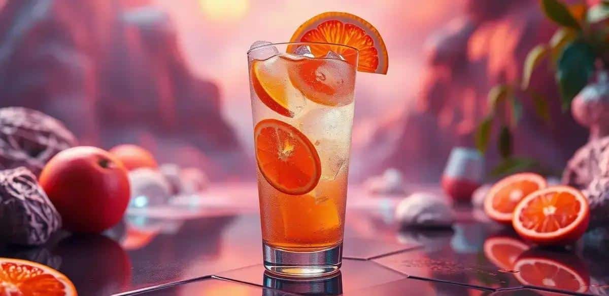 Leia mais sobre o artigo Vodka com Refrigerante de Tangerina e Gengibre: Um Drink Refrescante