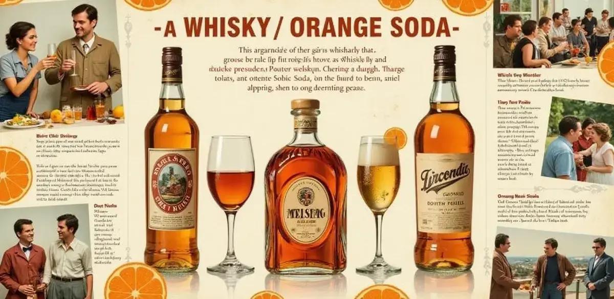 A História do Whisky com Soda de Laranja