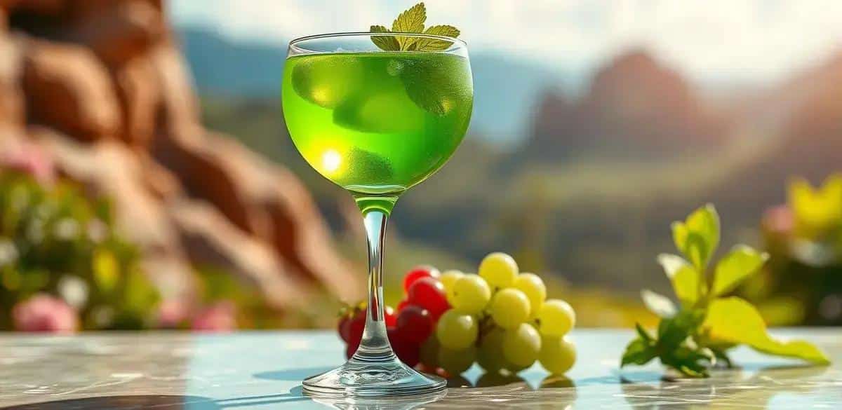 No momento, você está visualizando Drink Verde com Espumante e Uva Verde: Refrescância e Sabor em Cada Gole