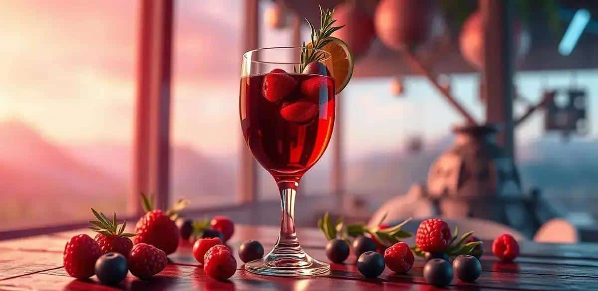 No momento, você está visualizando Vinho com Suco de Frutas Vermelhas e Alecrim: Uma Combinação Irresistível