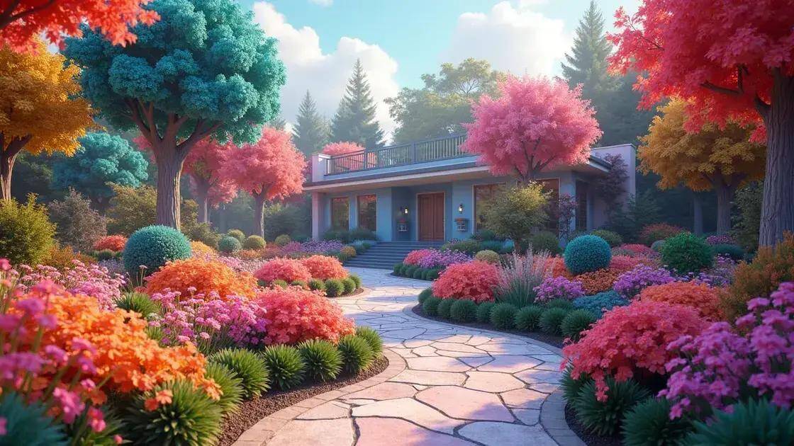 Como escolher as plantas certas por cor