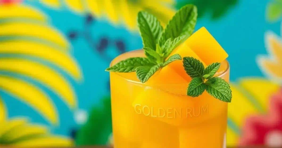 caipirissima de manga com rum dourado uma experiencia tropical incrivel