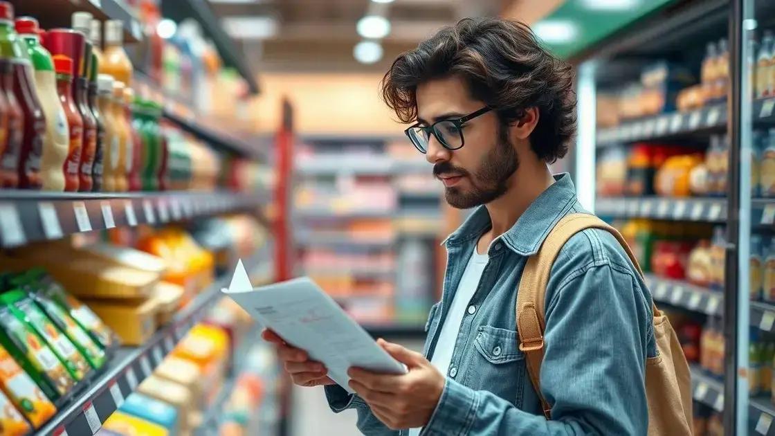 O papel das listas de compras na economia