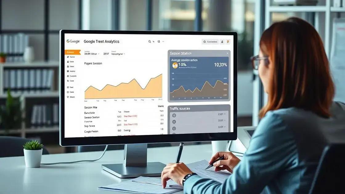 Principais métricas para avaliar páginas no Google Analytics
