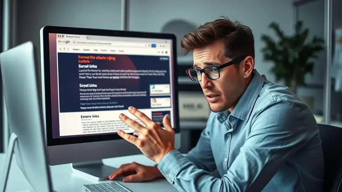 erros comuns que impactam seu site nas buscas