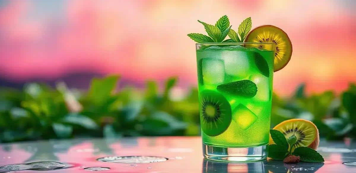 No momento, você está visualizando Drink Verde com Refrigerante de Kiwi e Hortelã: Refrescante e Surpreendente!