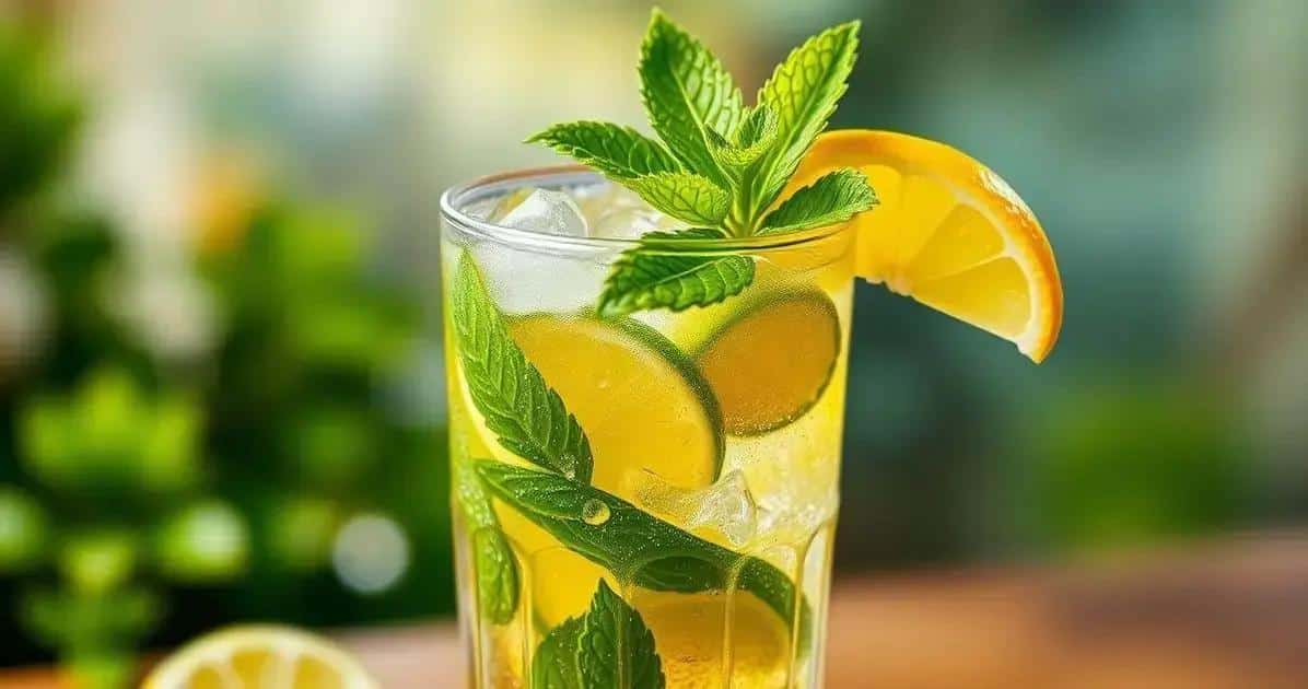 mojito com cerveja e limao uma nova sensacao refrescante