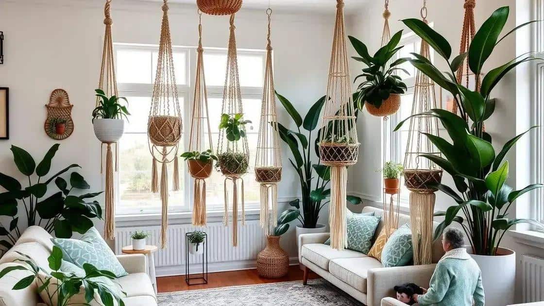 O que é macramê e como pode ser usado na decoração