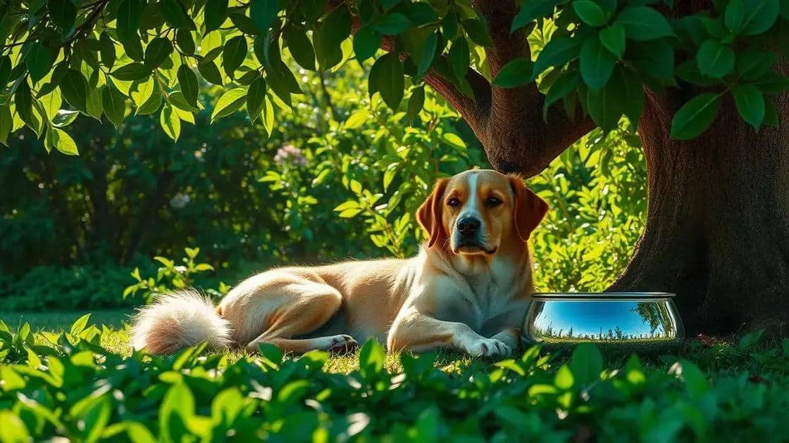 Por que os cuidados com cães no verão são essenciais