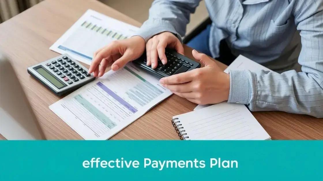 Como criar um plano de pagamento eficaz