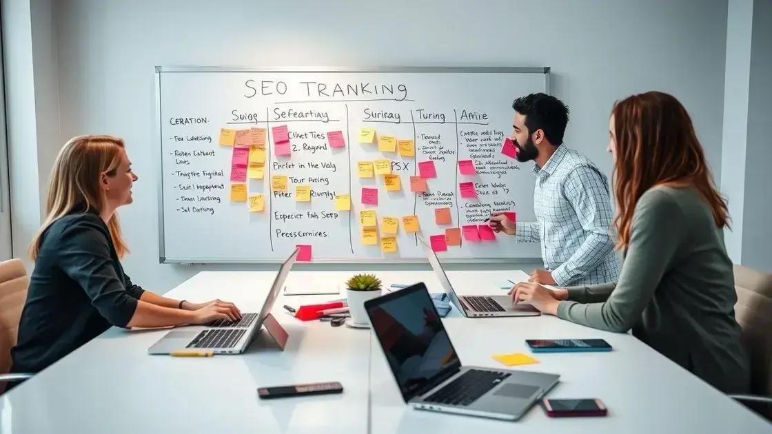 Organização e priorização das tarefas de SEO
