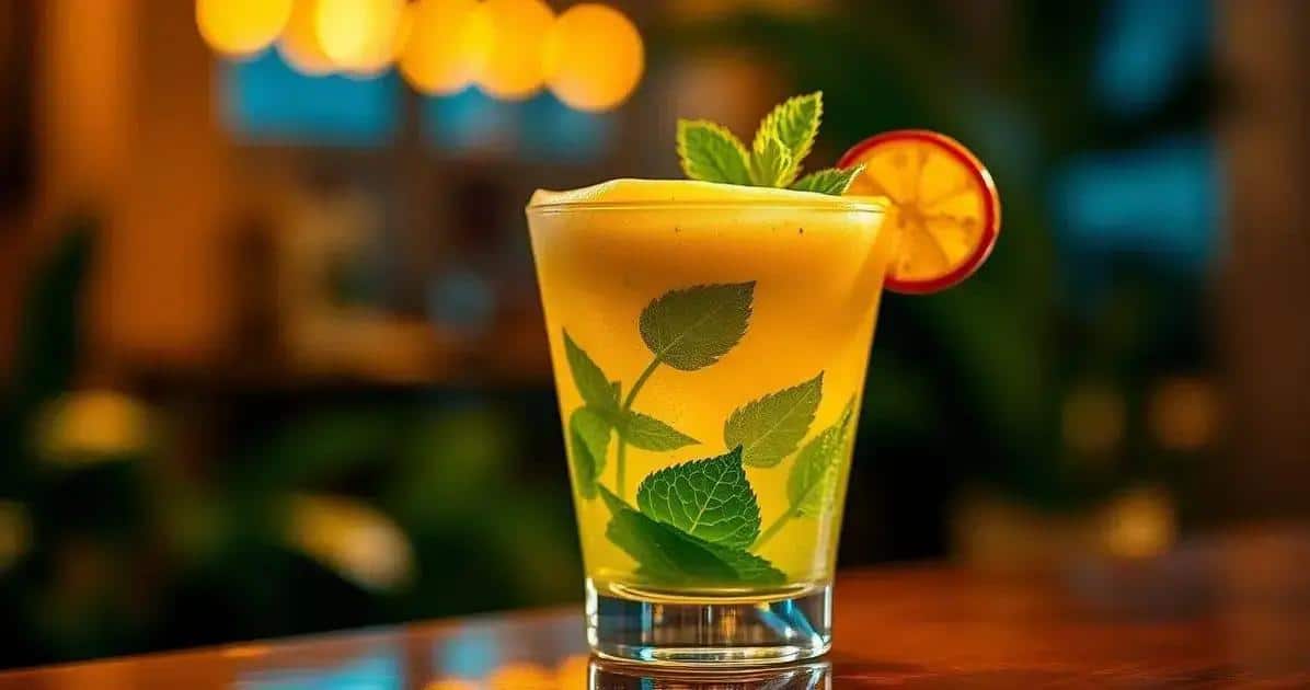 No momento, você está visualizando Conhaque com Espuma de Maracujá e Hortelã: A Bebida que Você Precisa Experimentar