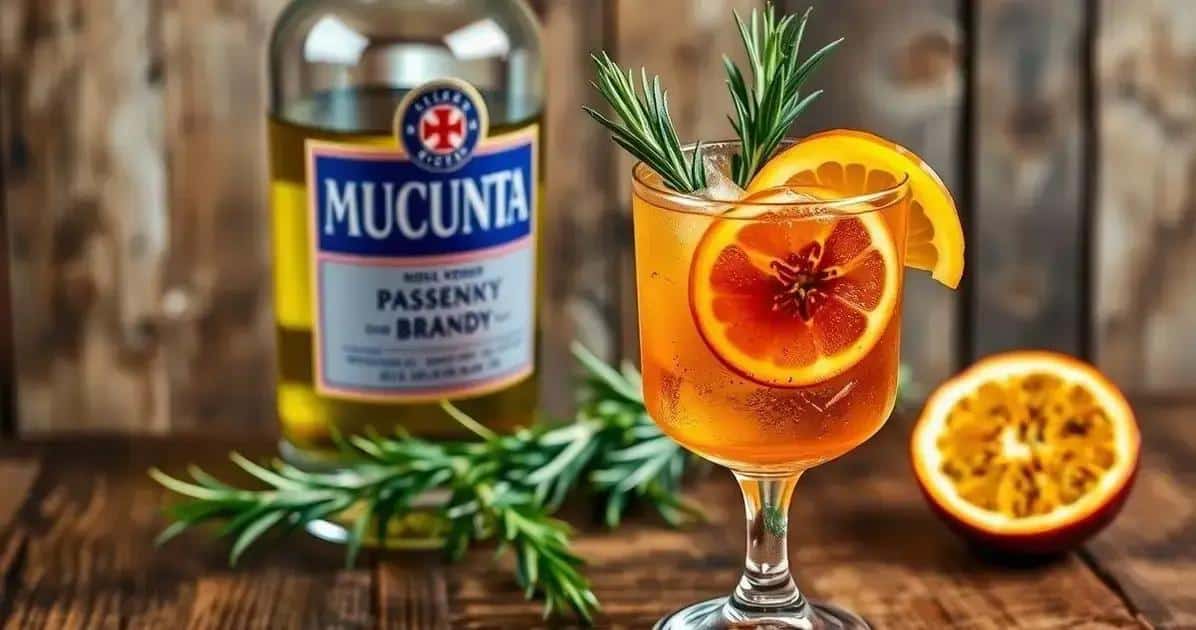 No momento, você está visualizando Conhaque com suco de maracujá e alecrim: A combinação perfeita de sabores