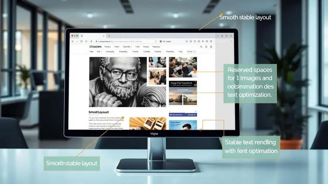 CLS: reduzindo instabilidades visuais para melhor experiência