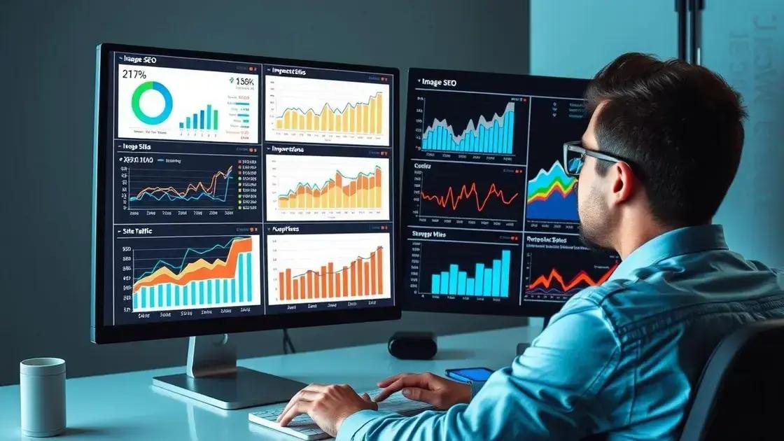 monitoramento e análise de performance para imagens