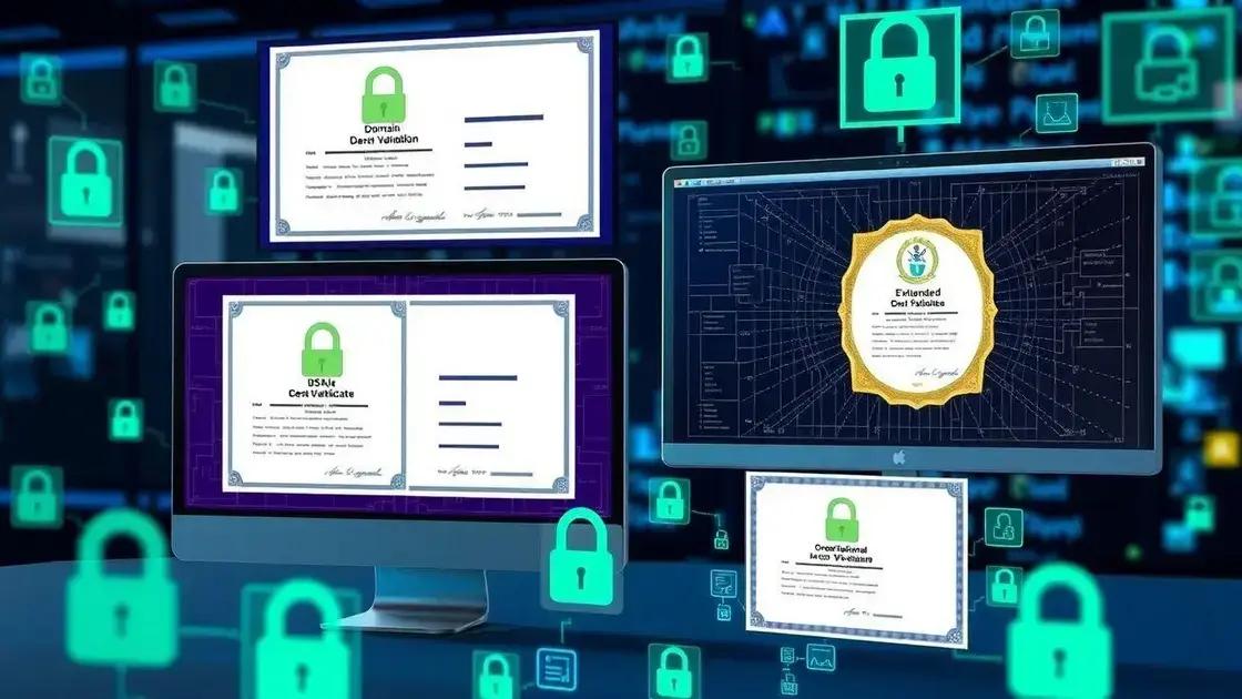 Certificados SSL: tipos e como escolher o ideal