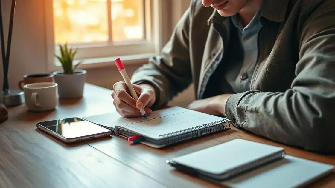 Como anotar seus gastos sem complicação