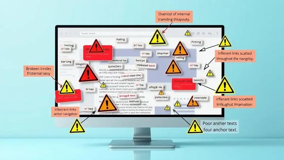 Erros comuns ao aplicar internal linking avançado e como evitá-los