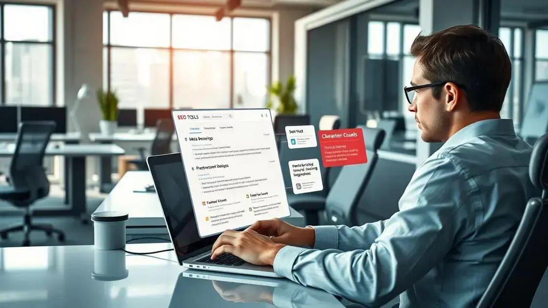 Ferramentas úteis para criar e avaliar meta descrições
