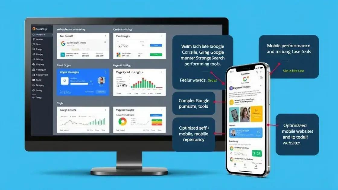 ferramentas para monitorar e melhorar o desempenho mobile