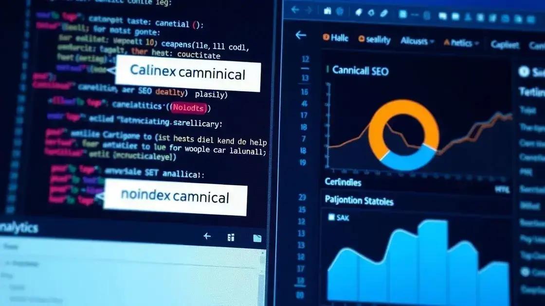 uso correto das tags canonical e noindex na paginação