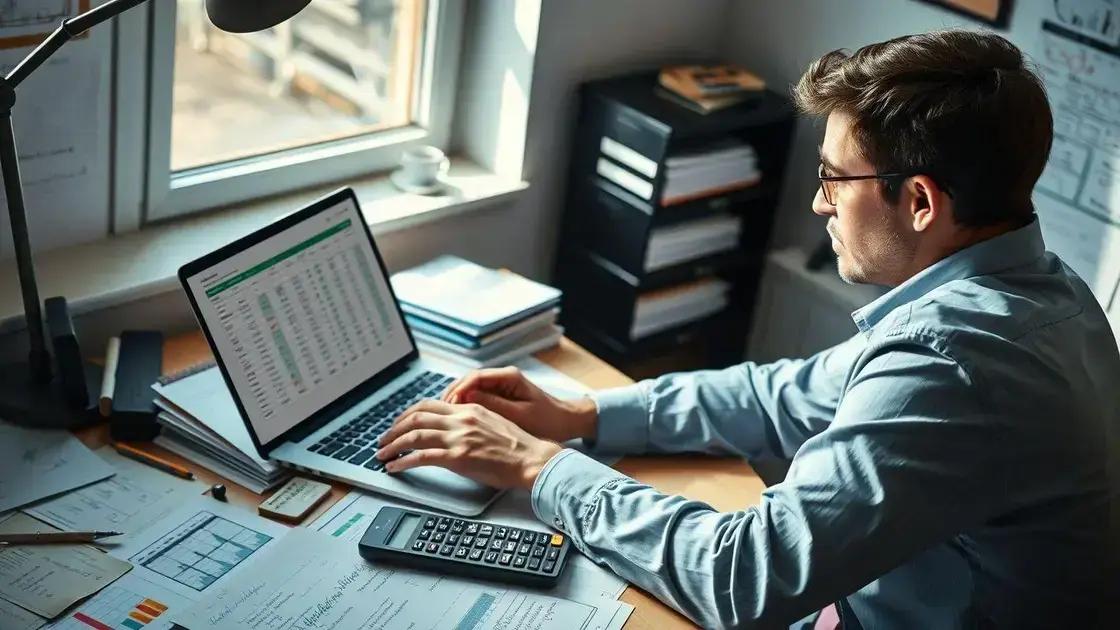 O papel das planilhas no controle financeiro