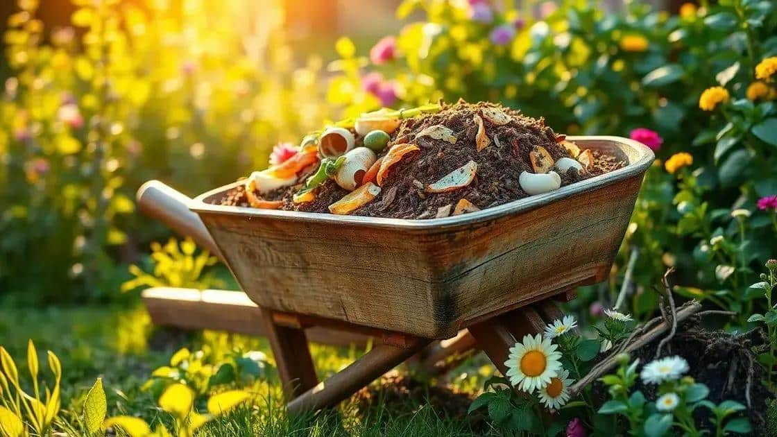 como produzir e aplicar compostagem em hortas caseiras