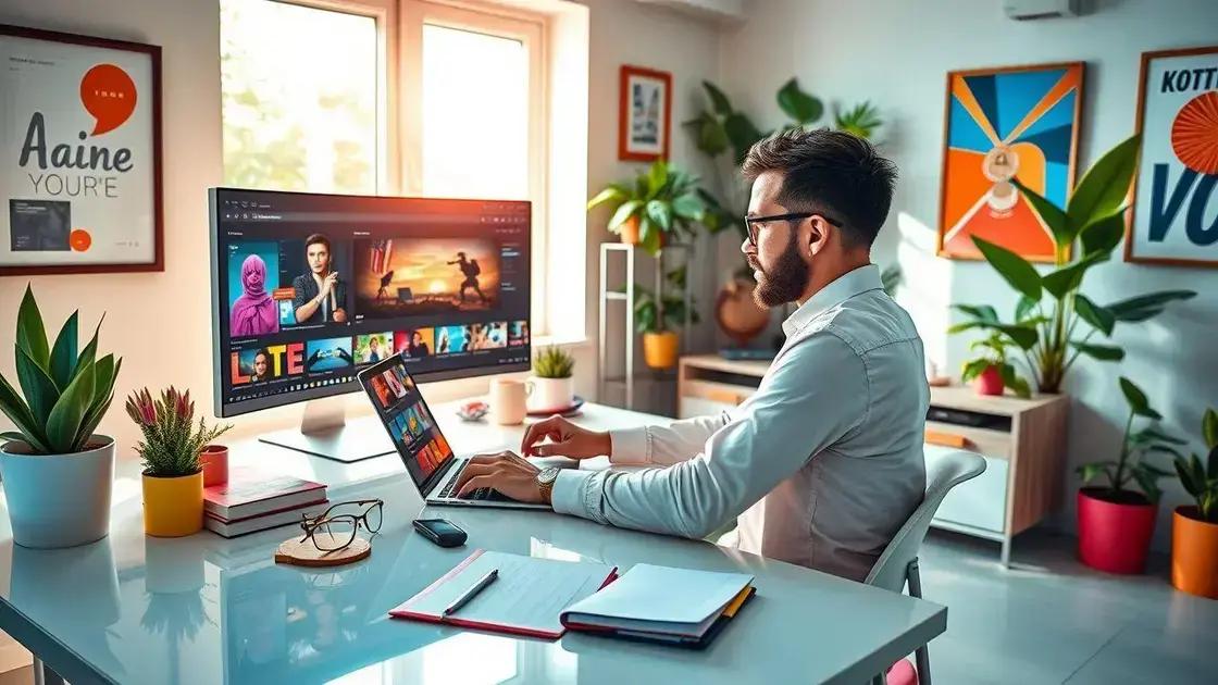 Uso estratégico de playlists e telas finais