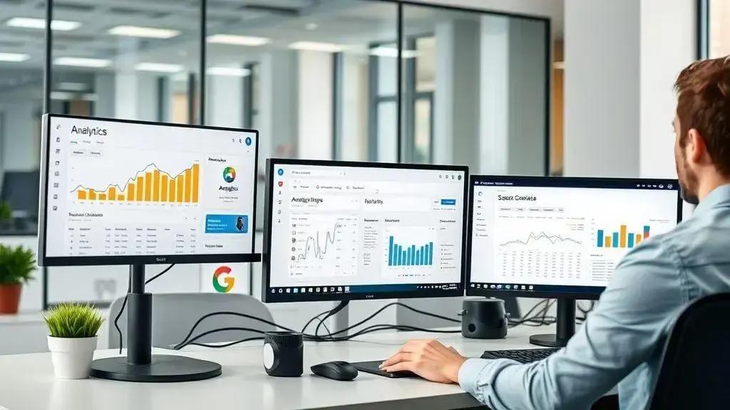 Como coletar e integrar dados do Google Analytics e Search Console