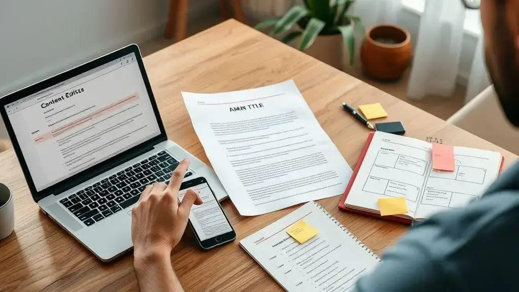 Estrutura de headings e fluxo de leitura Estrutura de headings e fluxo de leitura